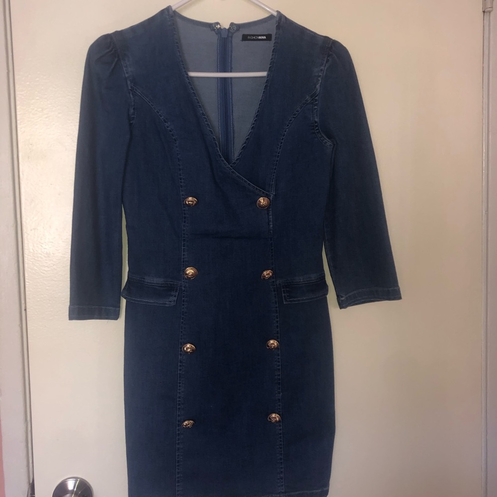 Fashionova denim dress